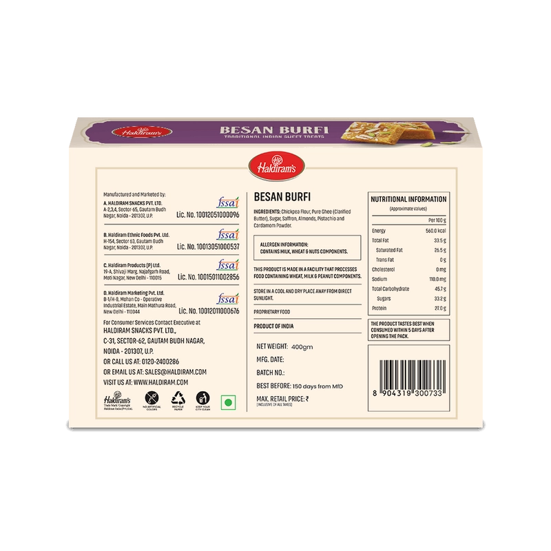 Besan Burfi