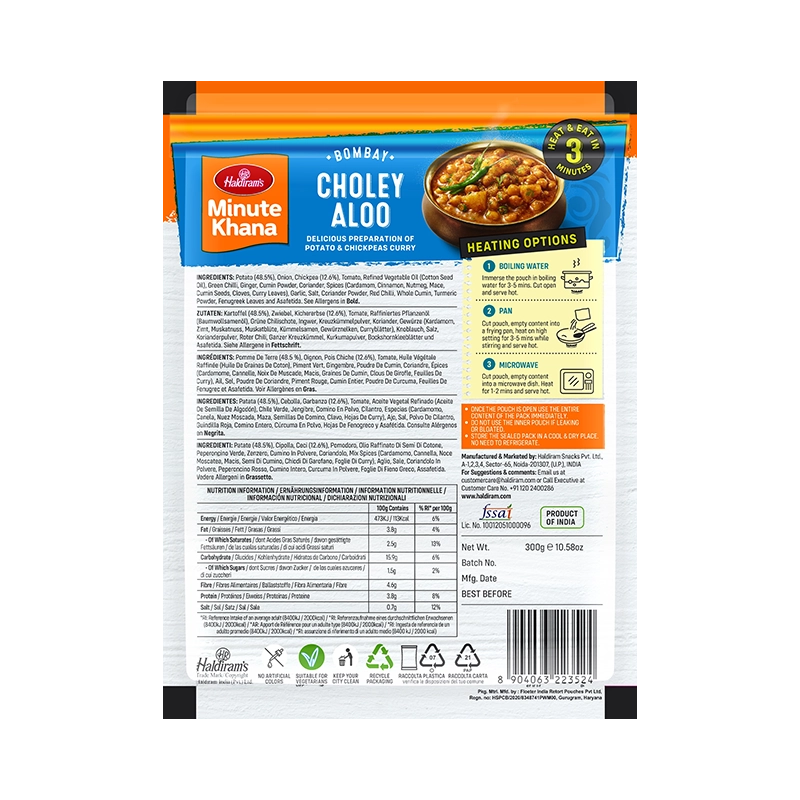 Choley Aloo