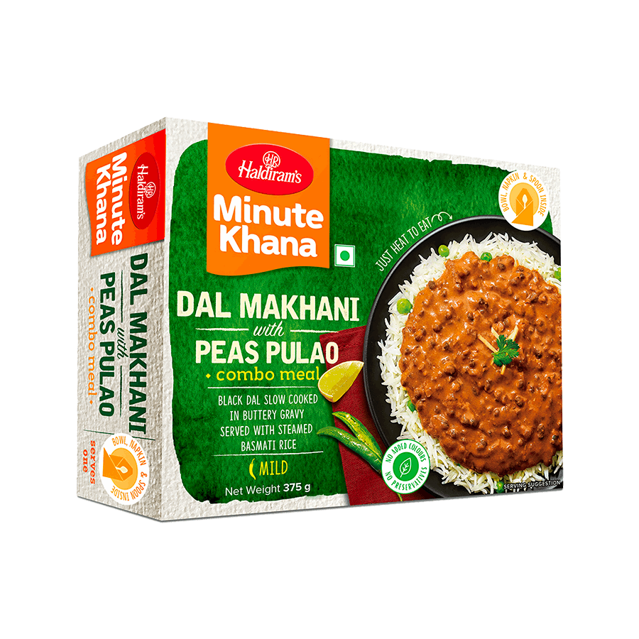Dal Makhani with Peas Pulao