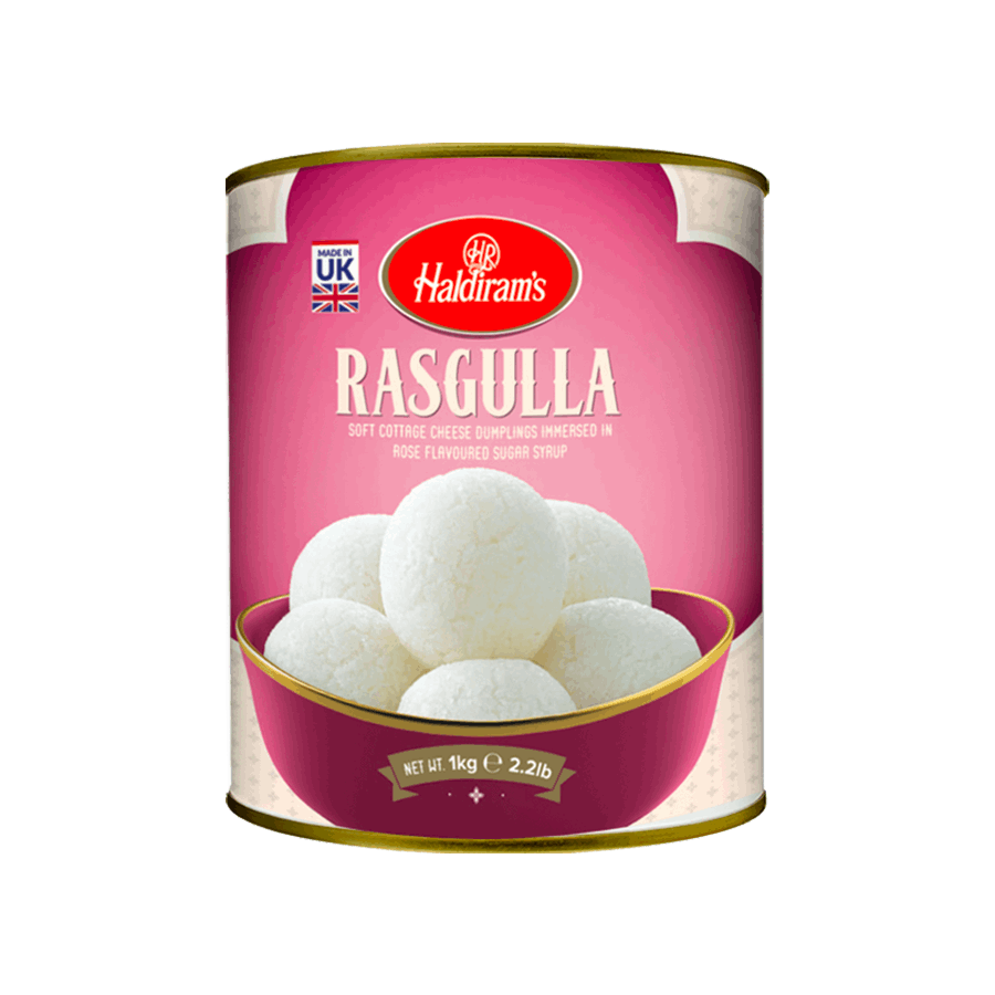 One Rasgulla Buy Rasgulla - Tin Sweets | Haldiram's