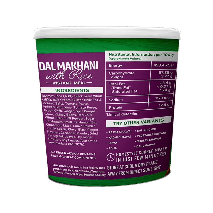 Dal Makhani with Rice