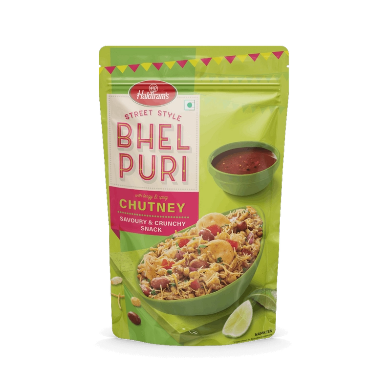 Bhelpuri with Chutney
