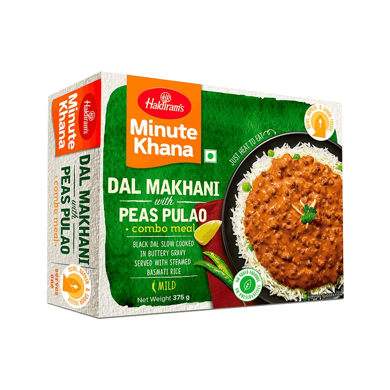 Dal Makhani with Peas Pulao