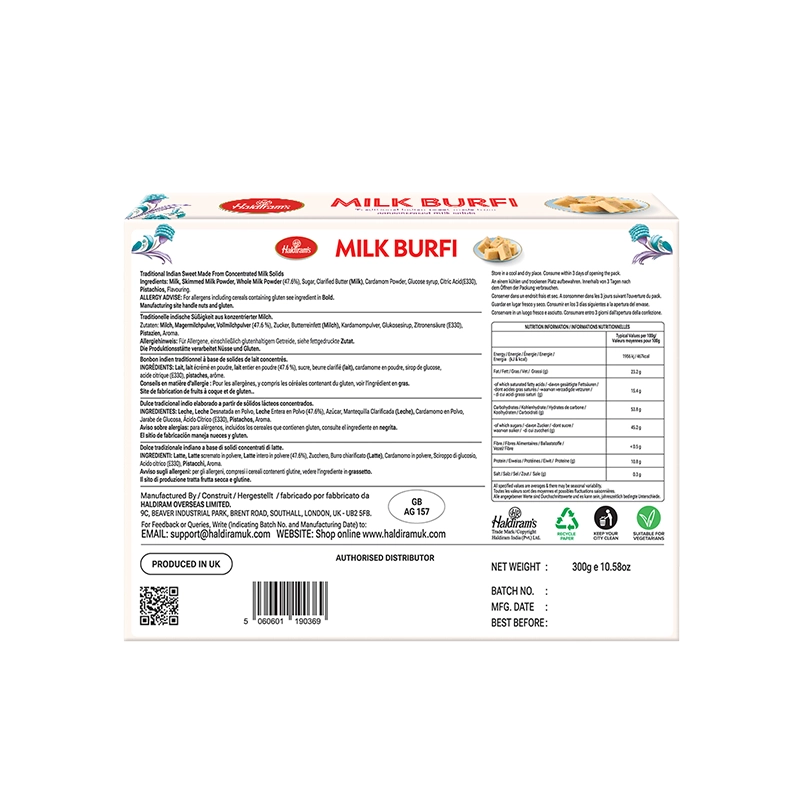 Milk Burfi