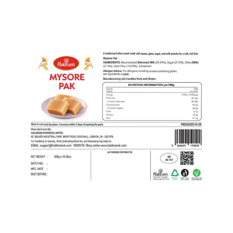 Mysore Pak