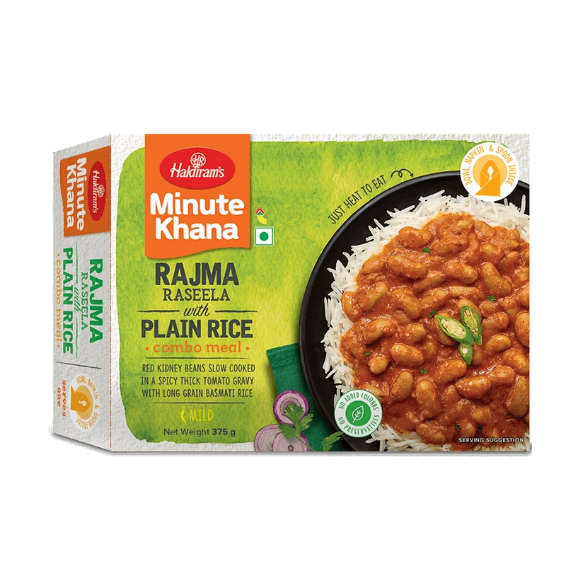 Rajma Raseela with Plain Rice