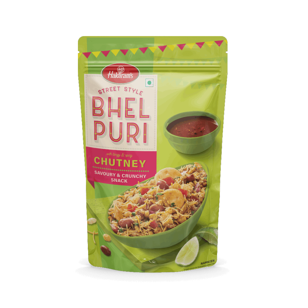 Bhelpuri with Chutney