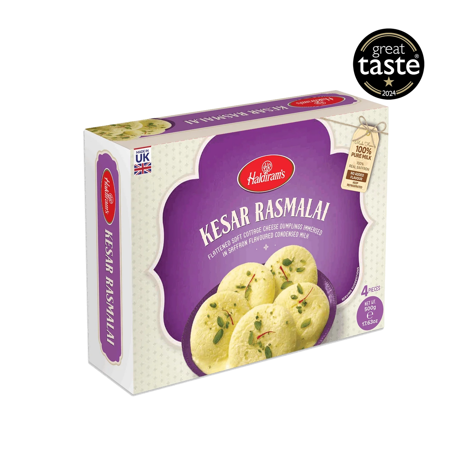 Kesar Rasmalai